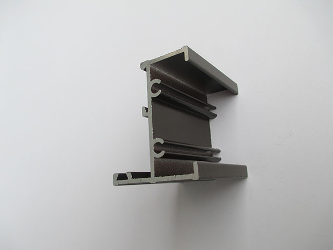 AU60 Black Coated Aluminum Window Profile For Australia Sliding Window