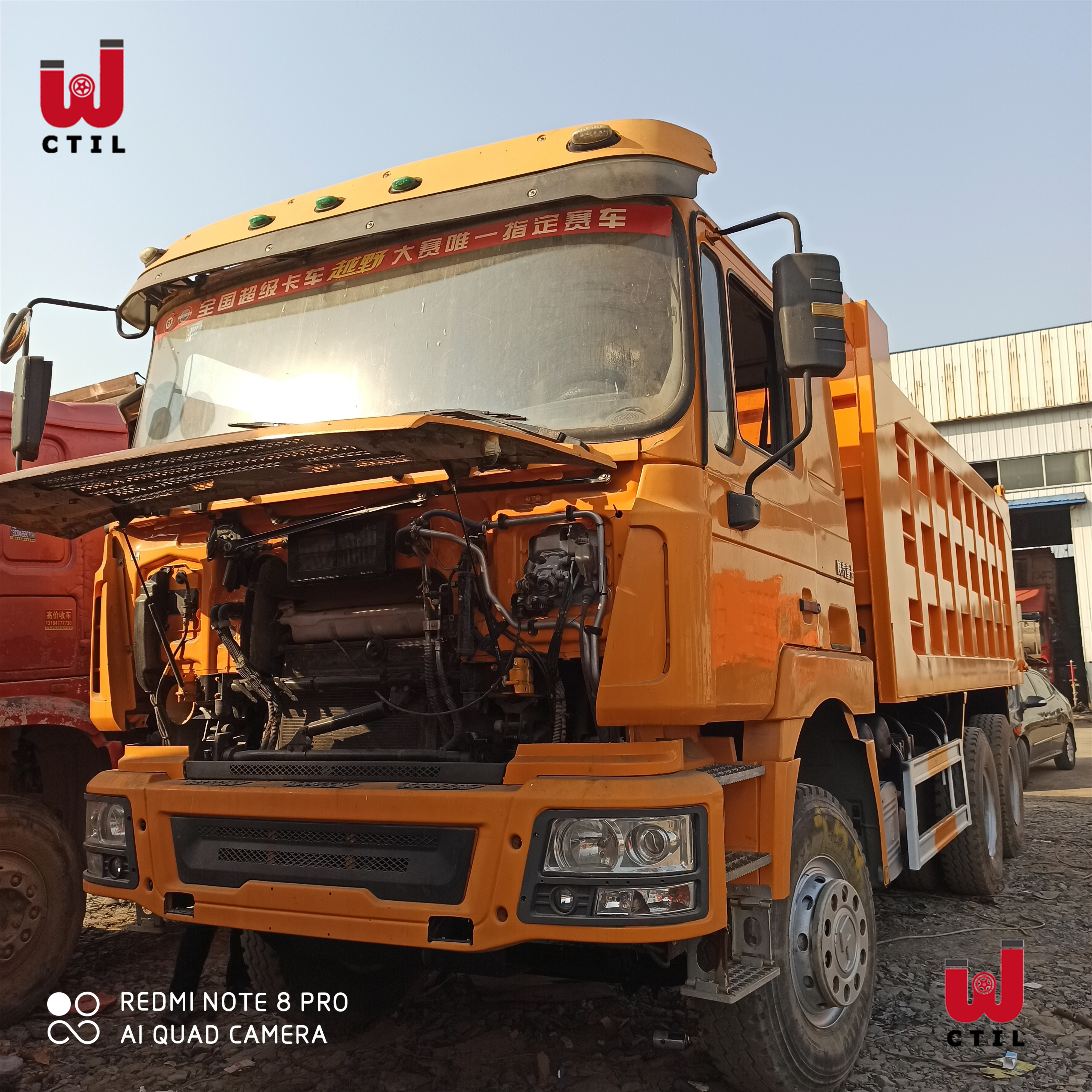 Used 6x4 dump truck