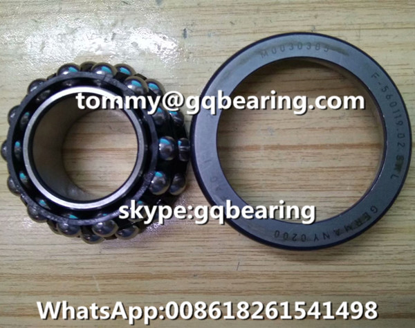 Chrome steel Material Germany Made Nylon Caged FAG F-560120.03.SKL Double Row Differential Bearing