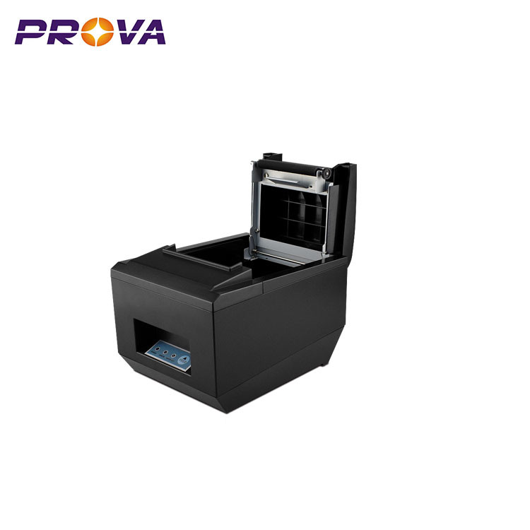 Low Power Consumption 80mm Thermal Printer Easy Maintenance With Auto Cutter