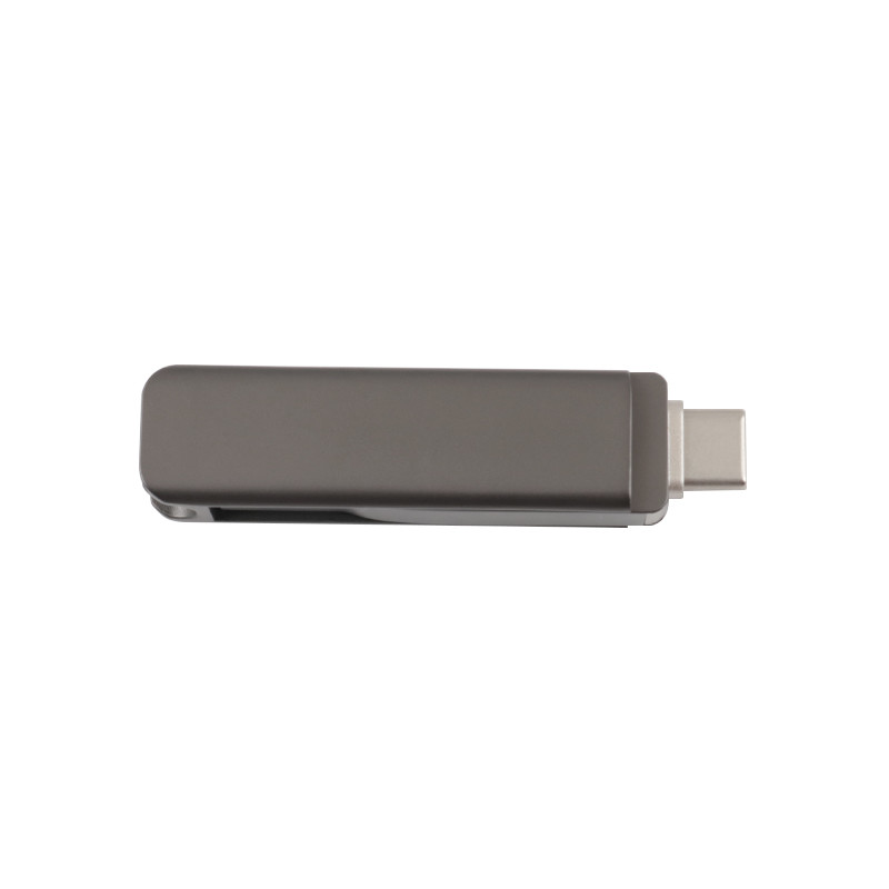 Metal Shapes Gun Black Type C USB 3.0 Drive Accord With EU And US Standrad
