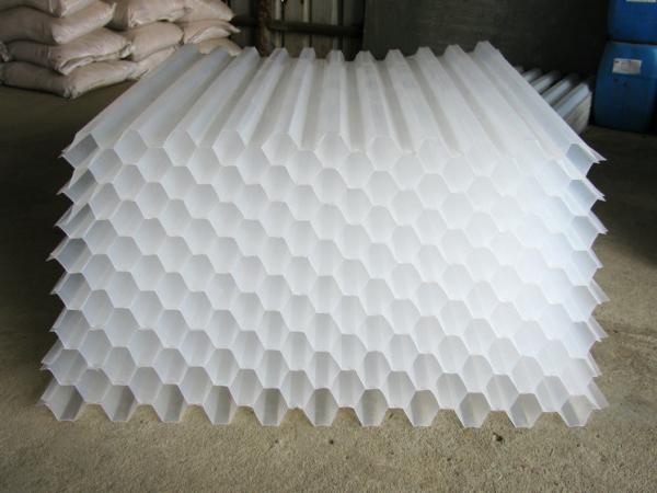 Inclined Plate Lamella Tube Settler Clarifier PP Material For Wastewater