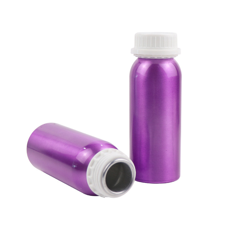 Childproof Cap 169OZ 5L Essential Oil Aluminum Bottles Custom Color