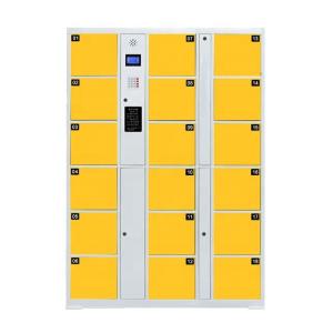  Waterproof Safety Steel Locker Barcode System Smart Electronic Locker Manufactures