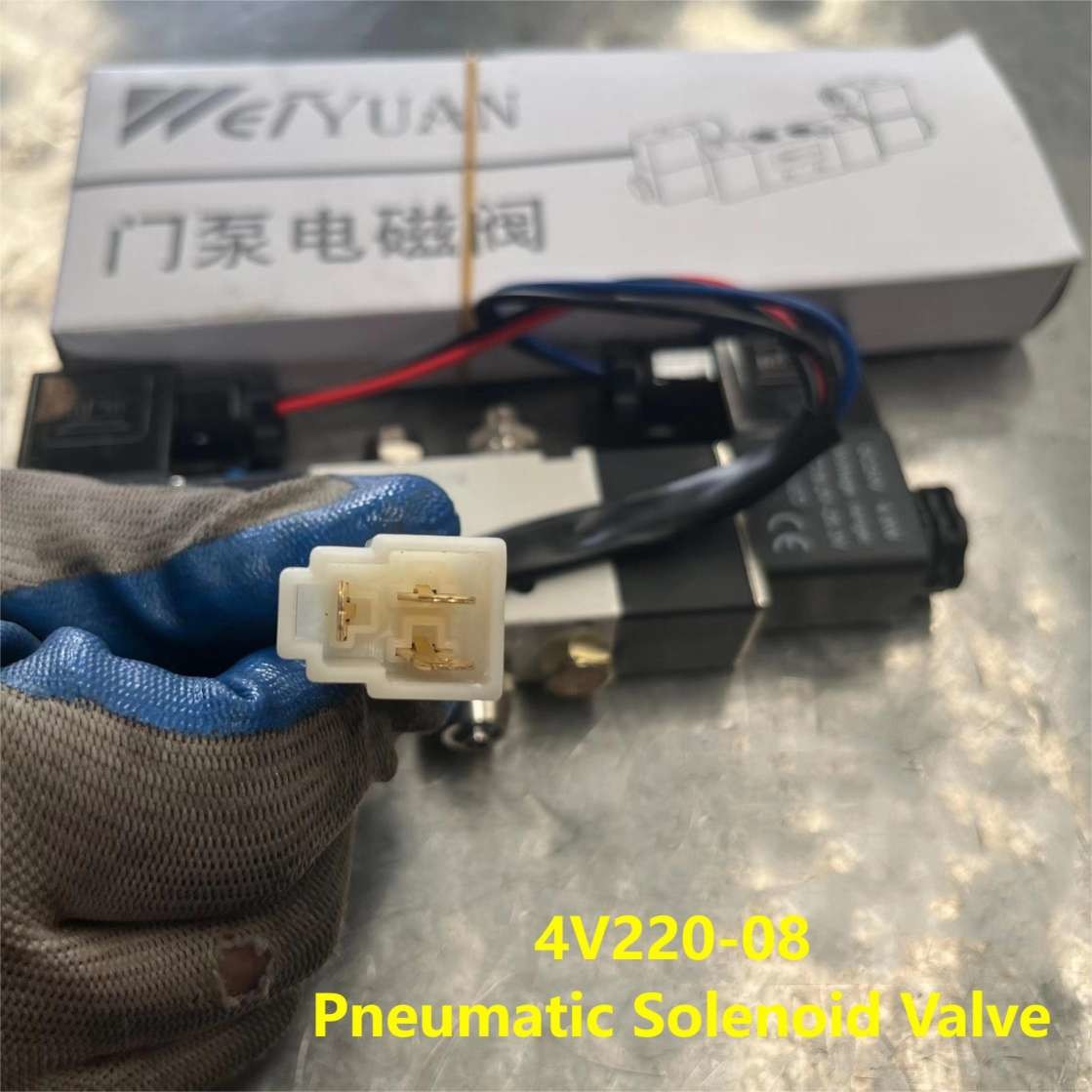 4V220-08 Pneumatic Solenoid Valve YUTONG Bus Spare Parts OEM/ODM/SMS