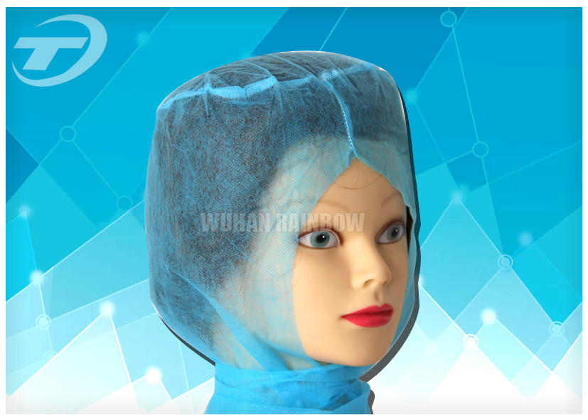Xiantao Non Woven Snood Disposable Surgical Caps With Cappa For Food Industry - Style 6