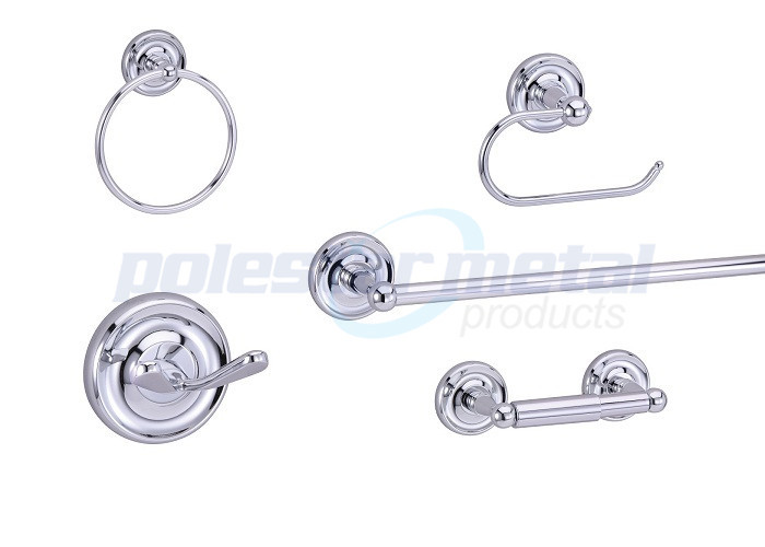 Bathroom Hardware Collections 5 Pcs Satin Nickel Zamak 32500 Series Value Pack