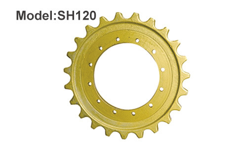 Quality SH120 Excavator Drive Sprocket 8-Bolt Lug Pattern for sale