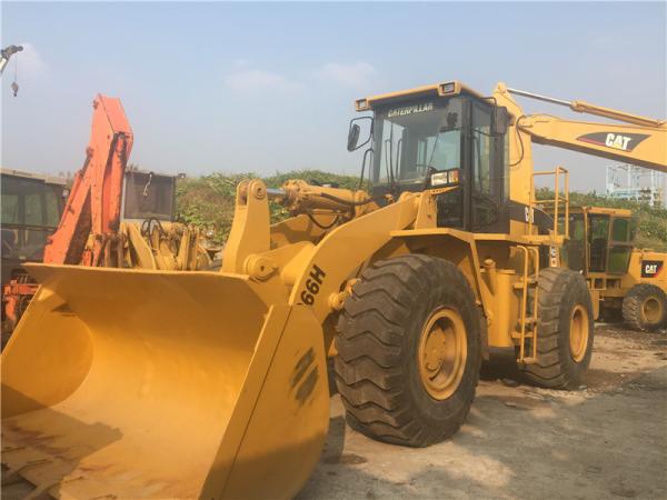 Used Caterpillar 966H Wheel Loader 23T weight C11 ACERT engine with Original