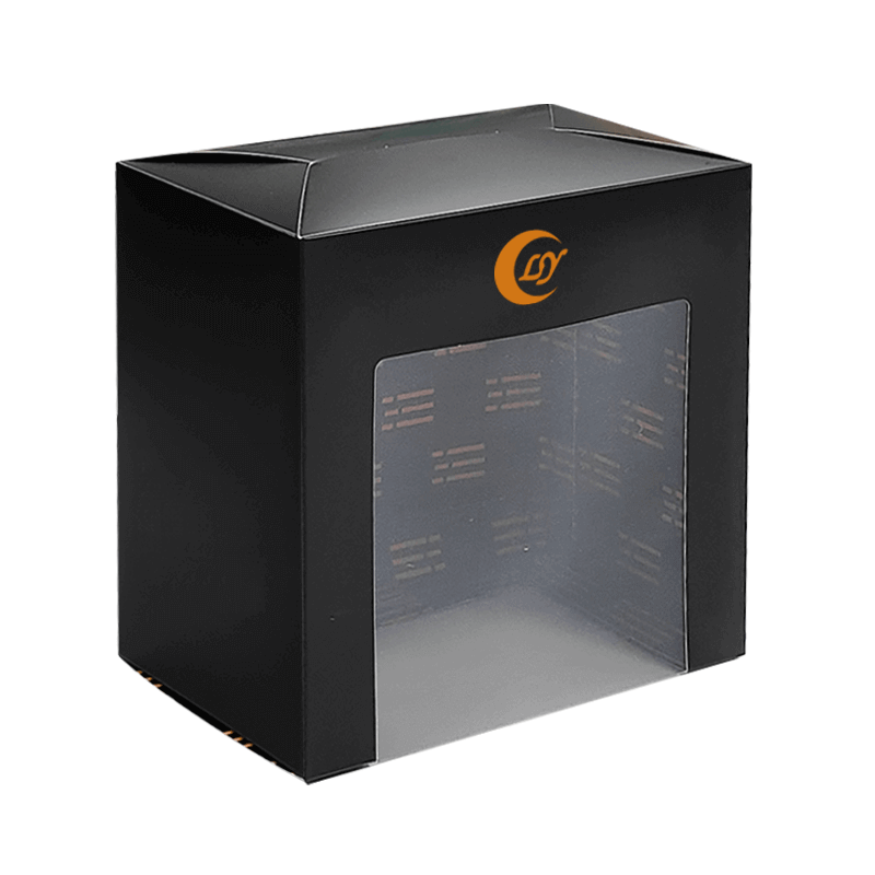 Varnishing Square Gift Packaging Boxes Folding Paper Baseball Cap Packaging Box