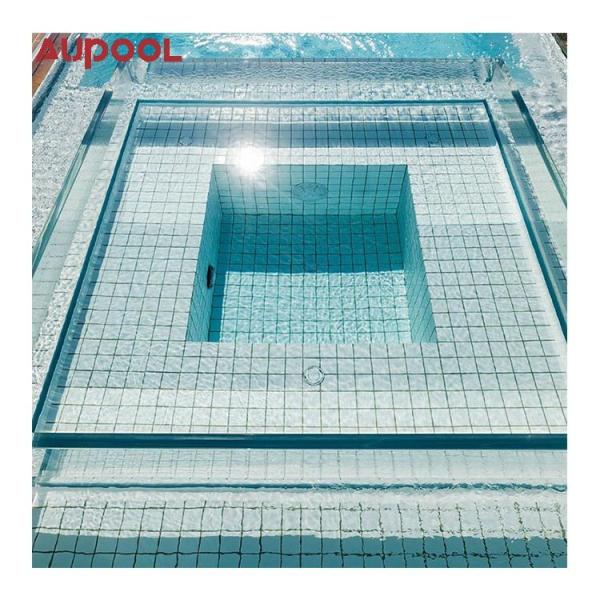 Acrylic Fiberglass Above Ground Sky Pool for Outdoor Luxury Oceanarium