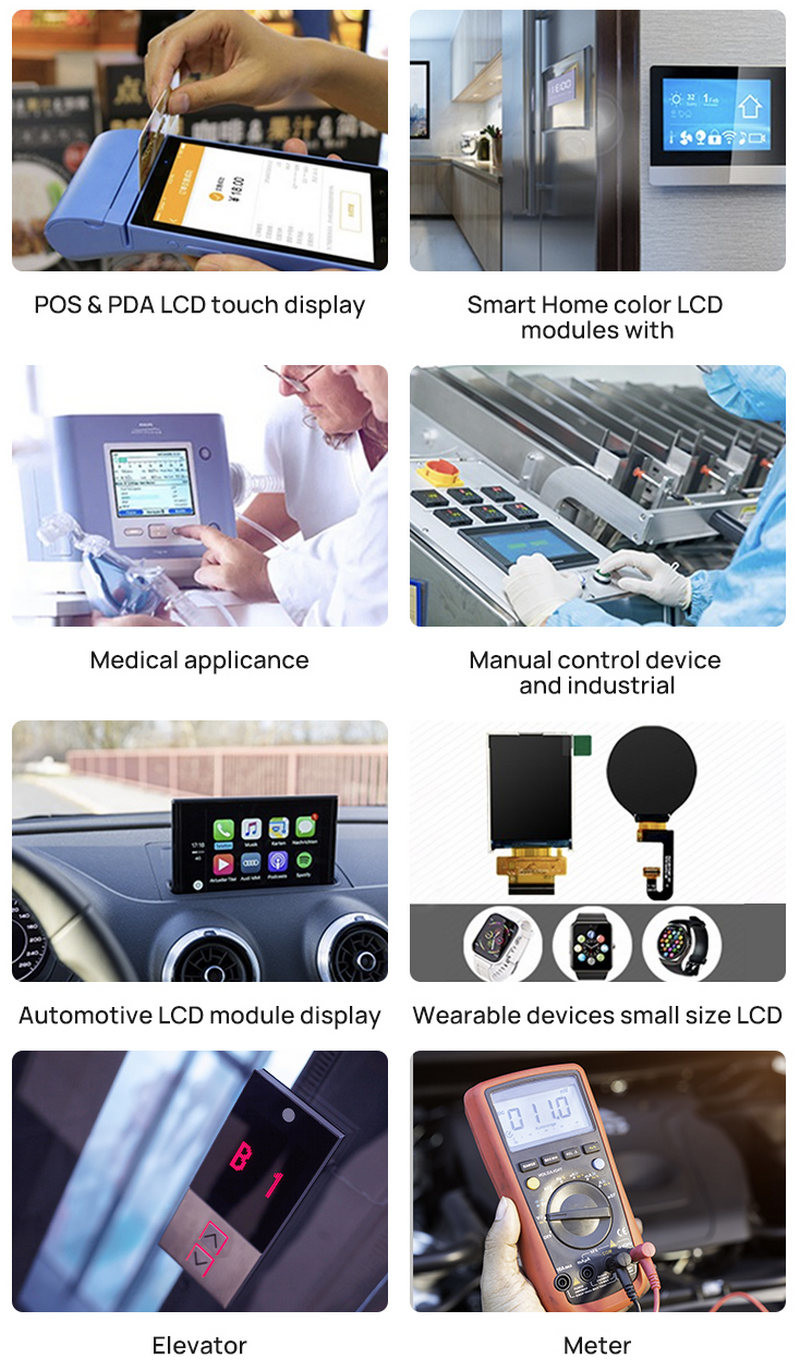 7inch 800*480 Small LCD Touch Screen With Capacitive Touch Panel