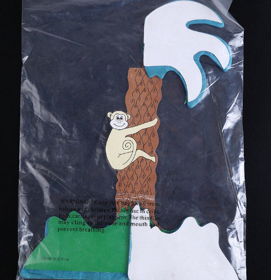 Creative Paper Foliage Monkey on Tree Decoration, Handmade Traditional Paper Carving, Hawaiian Coconut Tree Paper Cellul