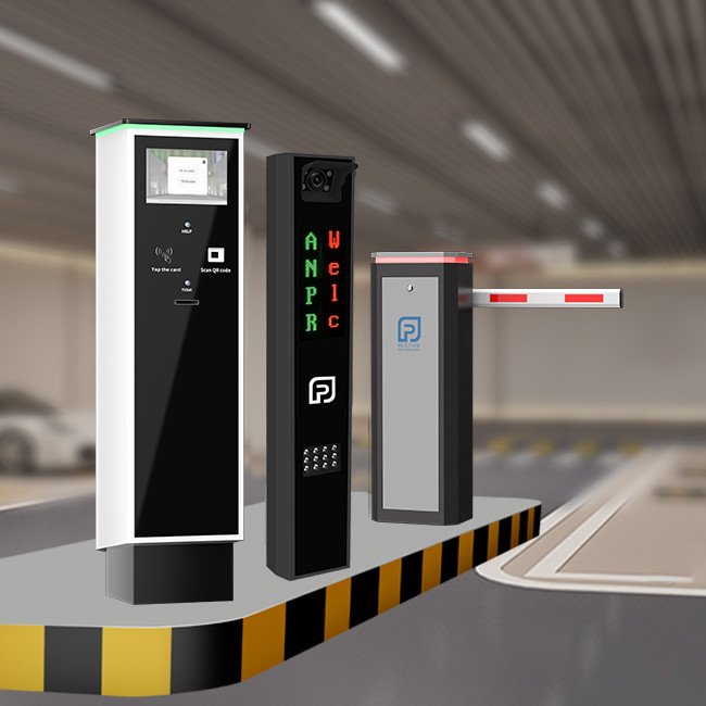 Parking Lot Management Solution LPR Camera Parking Controller with LED Display