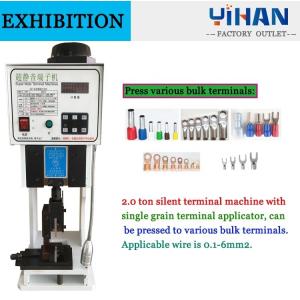44KG Electric Super Mute Wire Terminal Applicator Terminal Crimping Machine for
