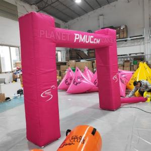 Custom Start Finish Line Inflatable Archway Inflatable Sport Arch Gate For Race