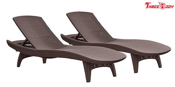 Comfortable Patio Furniture Chaise Lounge , Outdoor Furniture Pool Chaise Lounge
