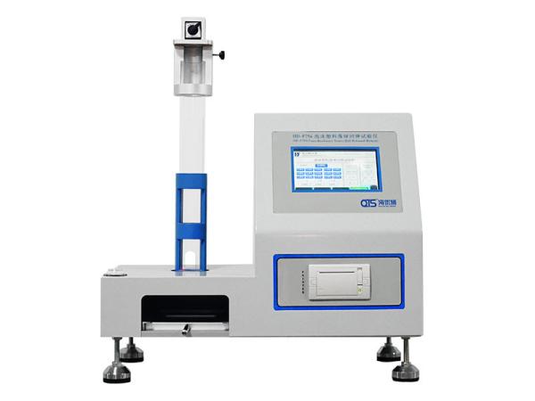 LCD Touch Screen Furniture Testing Machines , Automatic Foams Ball Rebound