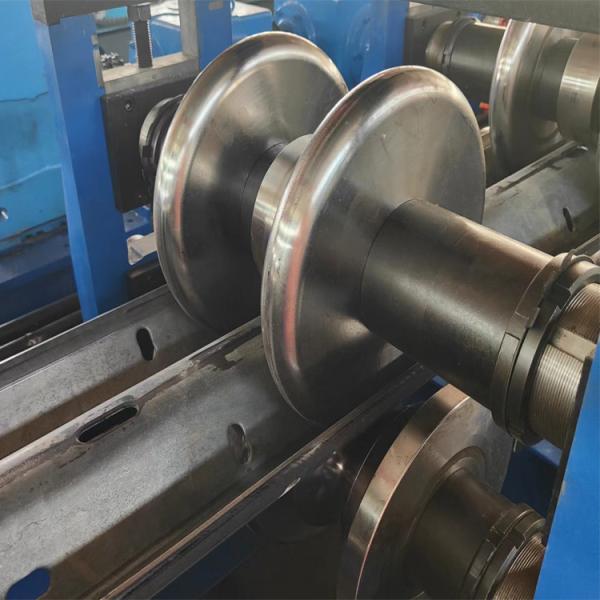 11kw 5.5kw GI Highway Guardrail Roll Forming Machine Cr12Mov Cutting Blade