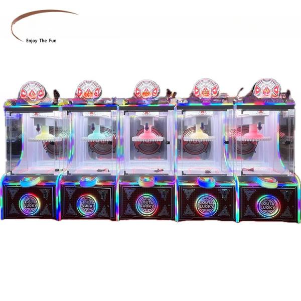 Dreamland coin operated lucky wheel prize machine factory support customized