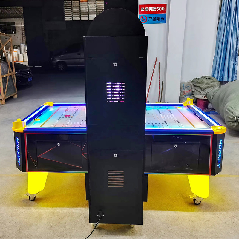 Professional Manufacturer New Arrival Arcade Air Hockey Game Machine Multiple Ball Air Hockey 4 player air hockey table