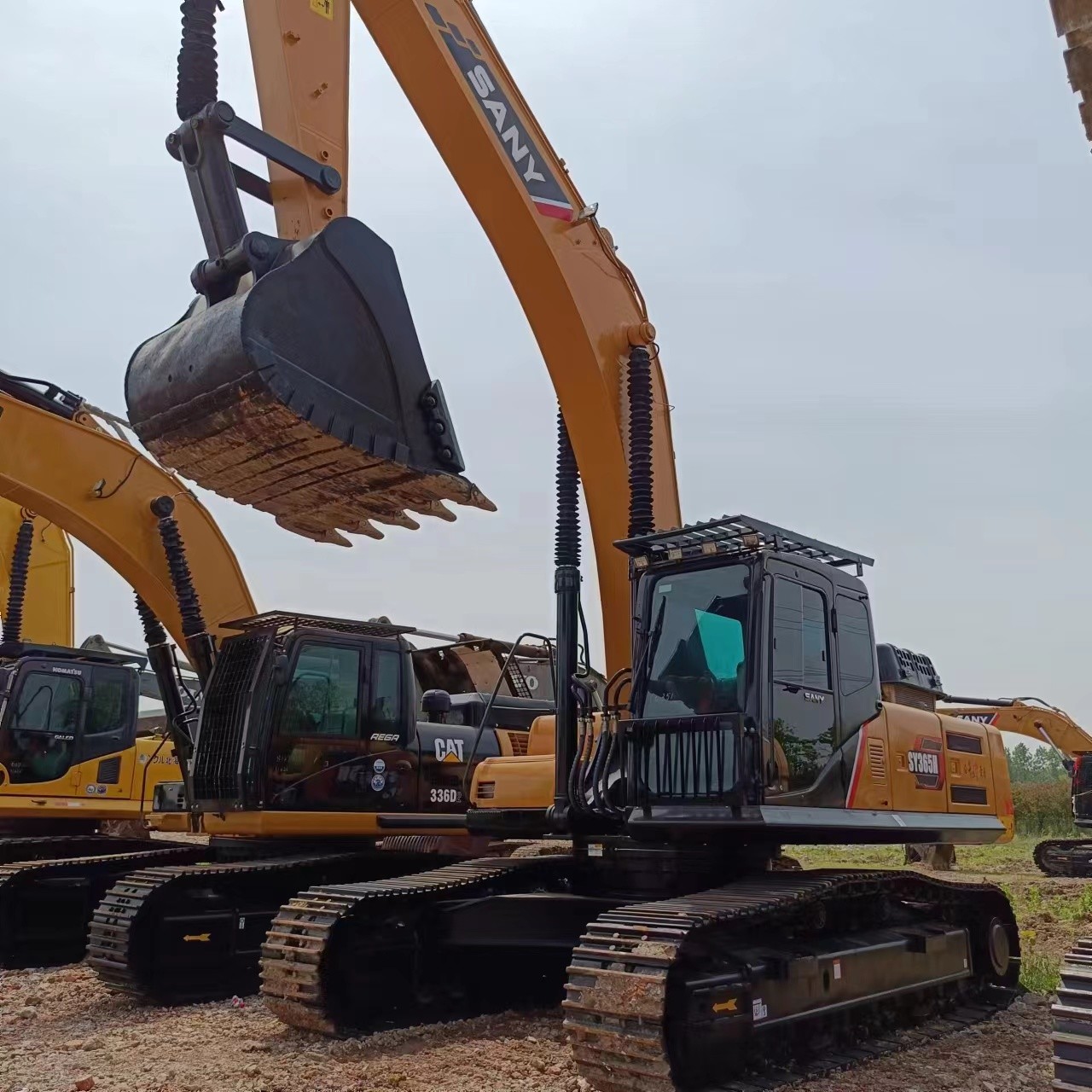 Sany SY365H Excavator Used Isuzu Engine Quality Engineering Construction Equipment