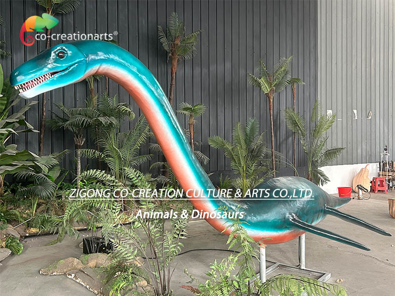 Customize Life Size Animatronic Plesiosaur Simulation Dinosaurs For Exhibitions