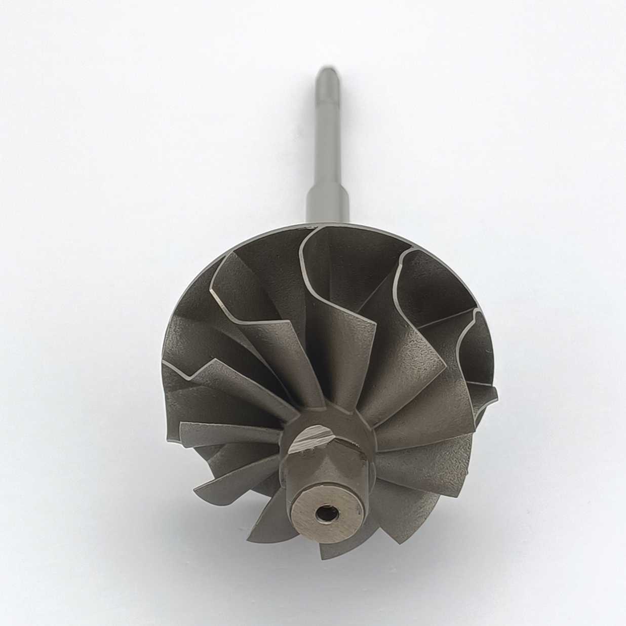 MS-TECH Turbo K03 Turbine Wheel Shaft 5303-970-0217 5303-970-0248 5303-970-0121 Ind45mm Exd37.8mm Blades11