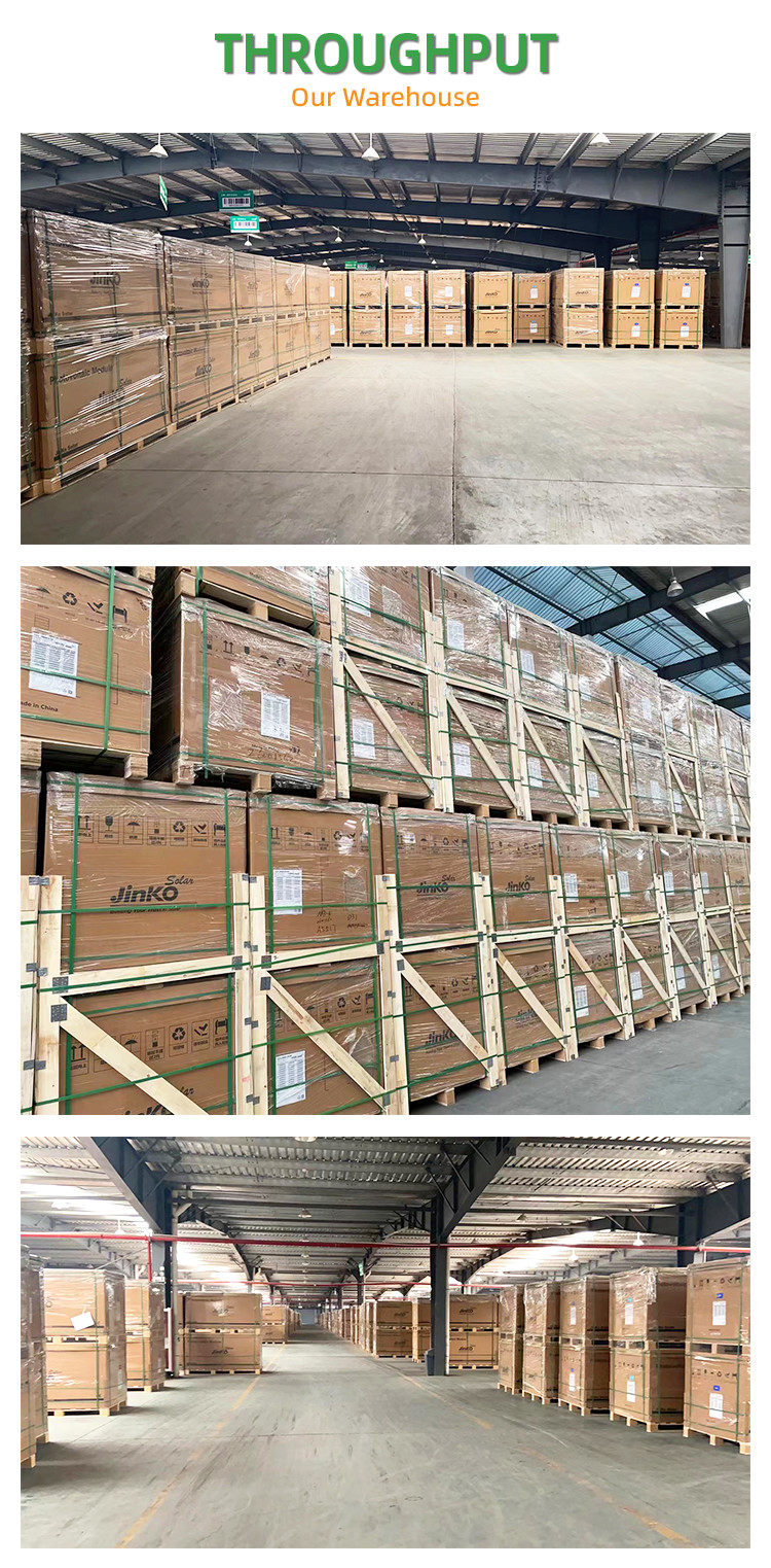 400W 405W 410W 415W Jinko PV Modules Tiger Neo N Type Monocrystalline Full Black