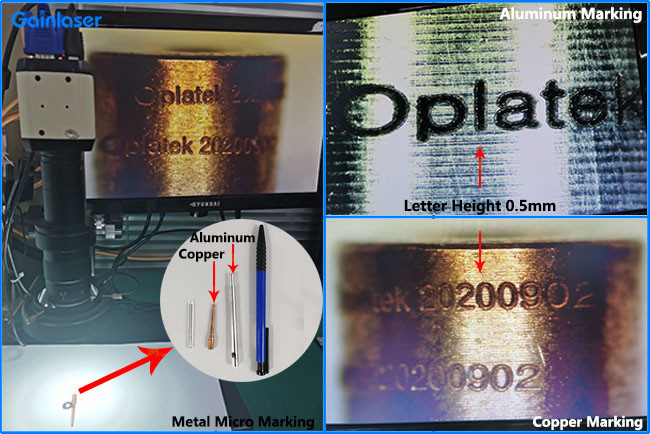 Copper Bearing Portable UV Laser Engraver JCZ For Text