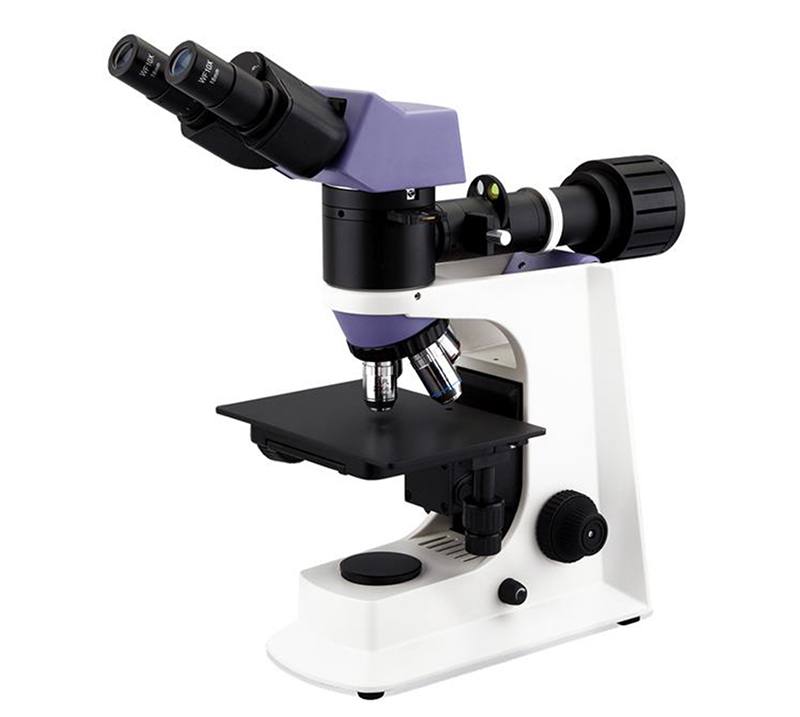WF10x/18 Eyepiece Halogen Lamp Microscope Trinocular Metallurgical Microscope
