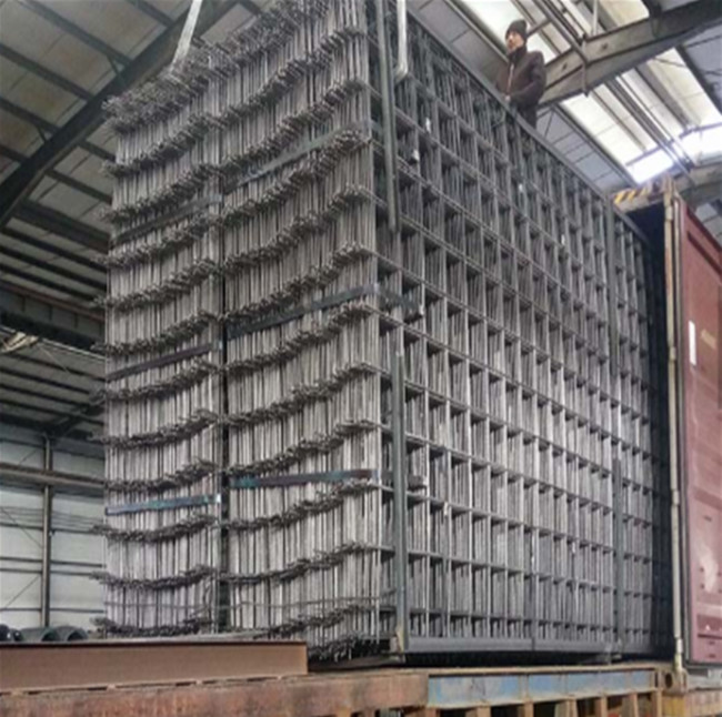 15×15cm DIN488 Concrete Reinforcement Welded Wire Mesh Fabric For Concrete Slabs