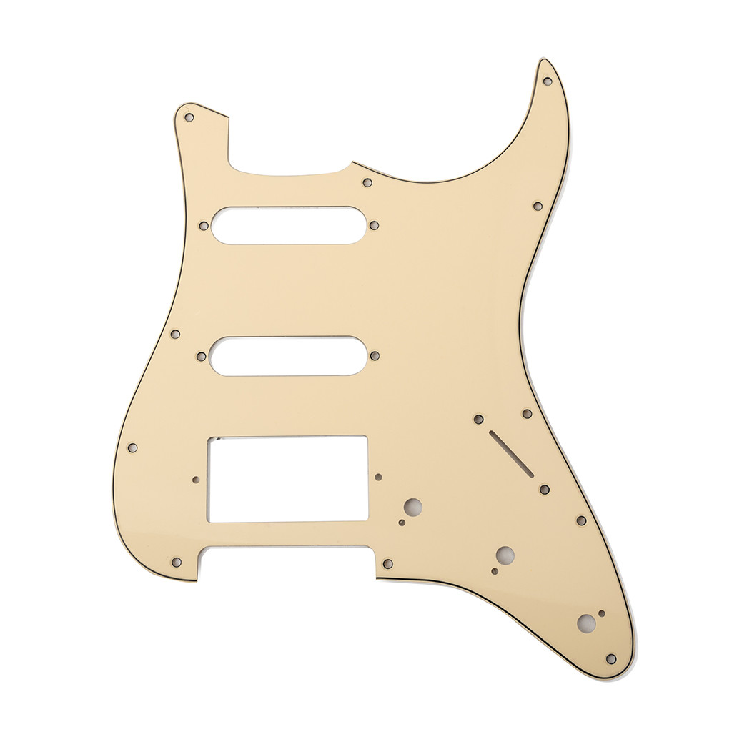 SSH 3Ply 11Hole Electric Guitar Pickguard Scratch Plate For FD ST Electric Guitars Pickguards Guitar Accessories Parts