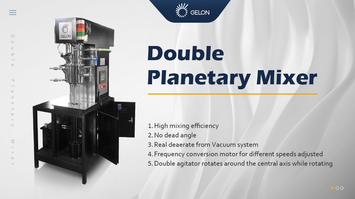 Slurry Mixing Machine Lithium Ion Battery Capacities 5L 10L Equipment Pouch Cell Pilot Line