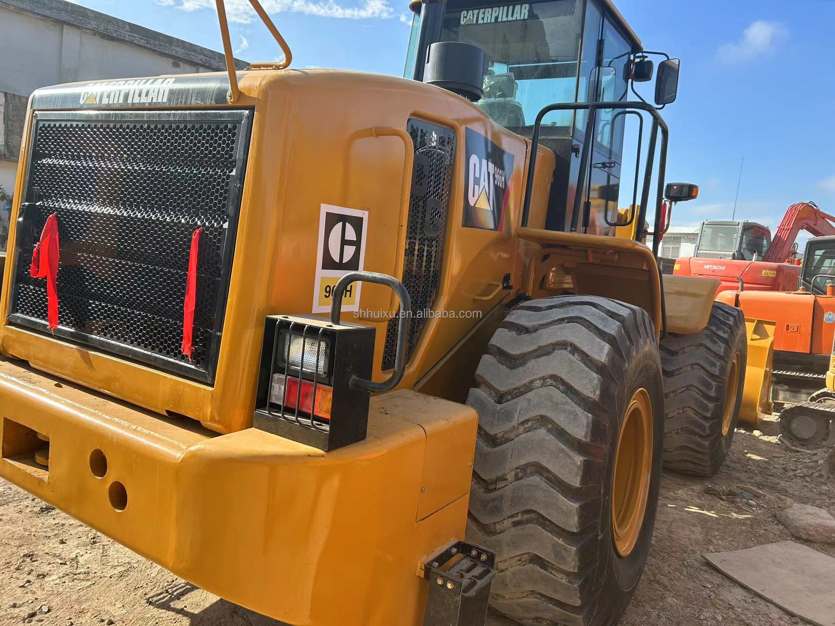 6 ton used loader CAT966H used caterpillar 966 wheel loader used excavator tractor