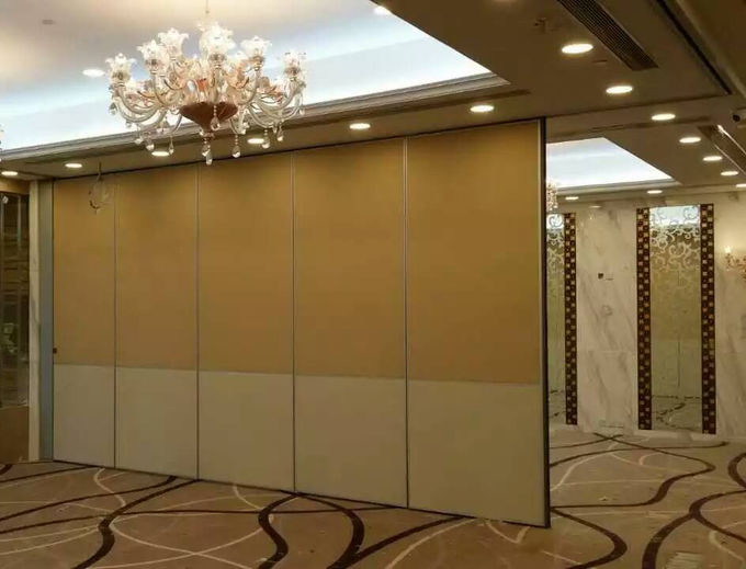 Fireproof Movable Soundproof Partition Wall System Mobile Acoustic Partition Walls Installation Details