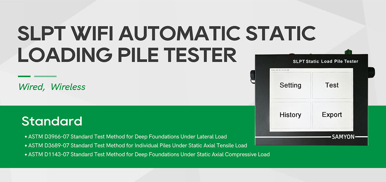 Slpt 6 Channels Static Load Test Equipment Auto Data Collection For Pile