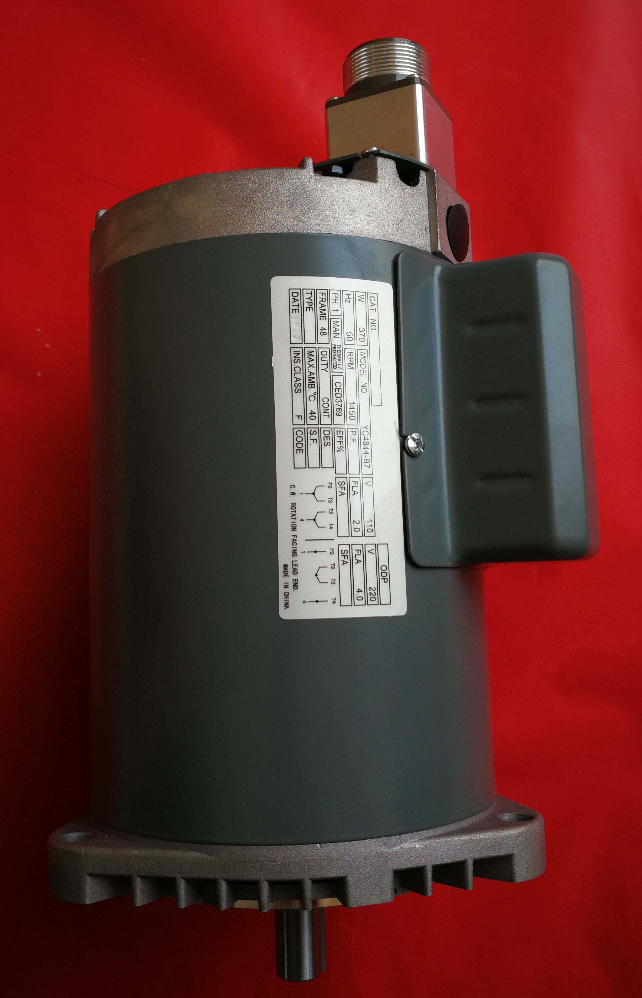 AMF8290 Bowling Machine Motor 115/230V 50/60Hz for Enhanced Bowling Experience