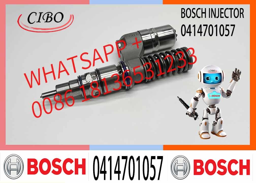 Excavator Injector 0414701008 1409193 1529751 1497386 1455861 0414701057 5237152 574369 for Diesel Engine Parts Nozzle A