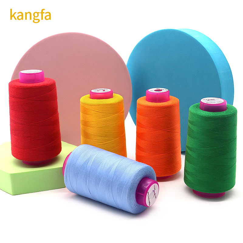 100% Spun Polyester Yarn/Sewing Thread 4000y per Cone 40s/2 OEM/ODM Accepted
