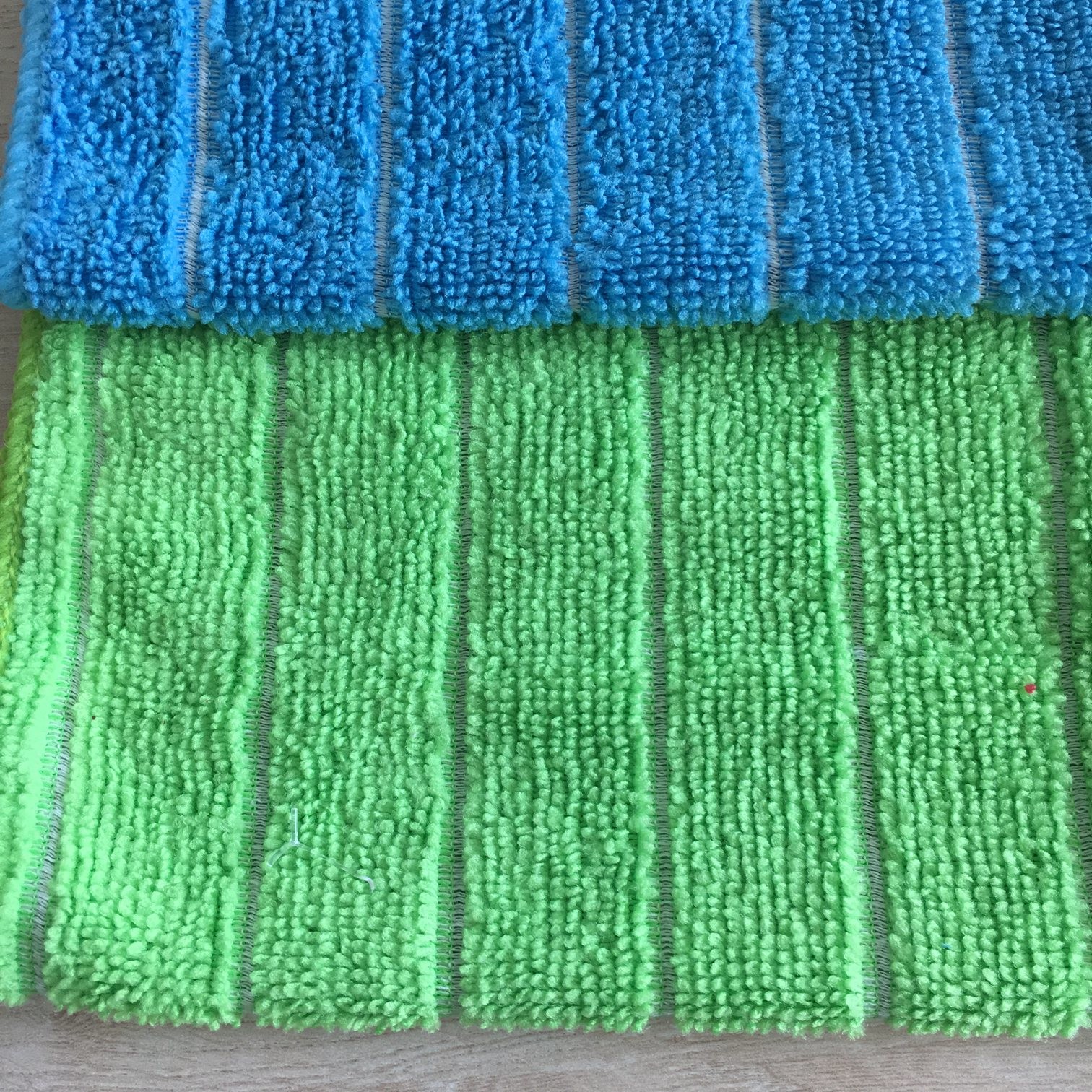 80% polyester 20% polyamide high quality kitchen towels clean wipes 3cm strip design
