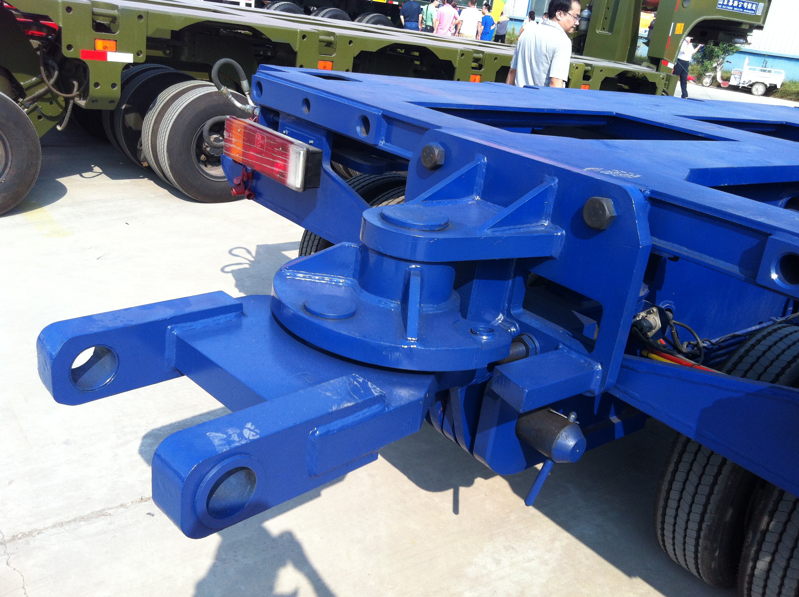 Truck Trailer 200 Ton 250 Ton-600 Ton Multi Axle Hydraulic Lowbed Lowboy Semi Trailer