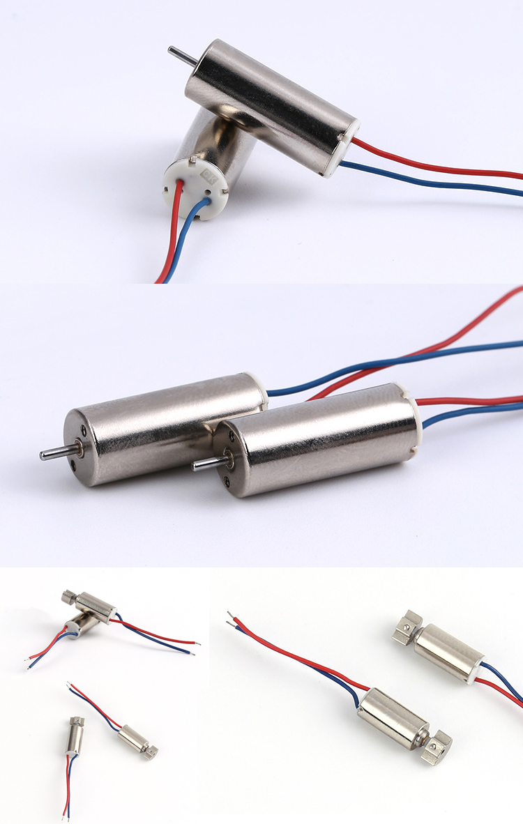 Faradyi 0408 Coreless Permanent Magnet Dc Speed Controller Vibration Motor For drones and RC Devices
