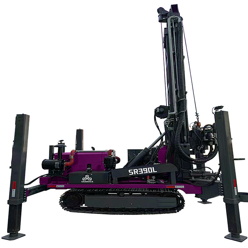 91KW Power Hydraulic Water Well Drilling Machine for Portable Rig