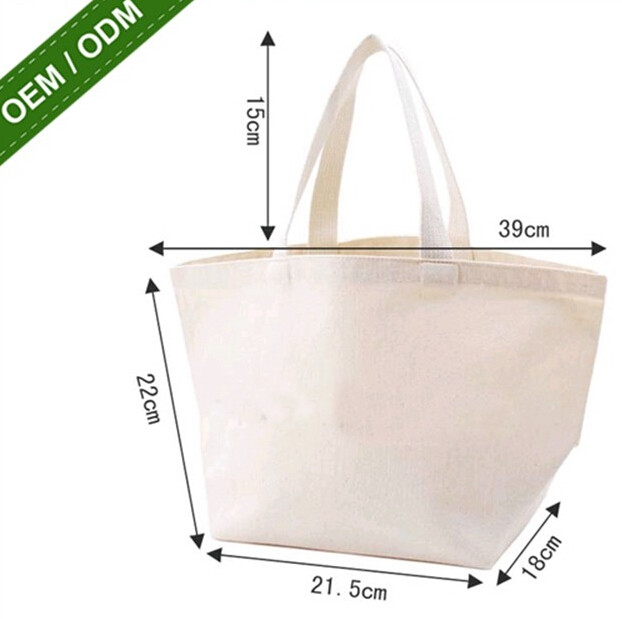 100% recycled organic cotton canvas calico drawstring bag with printing,custom print canvas cloth tote bags with printed