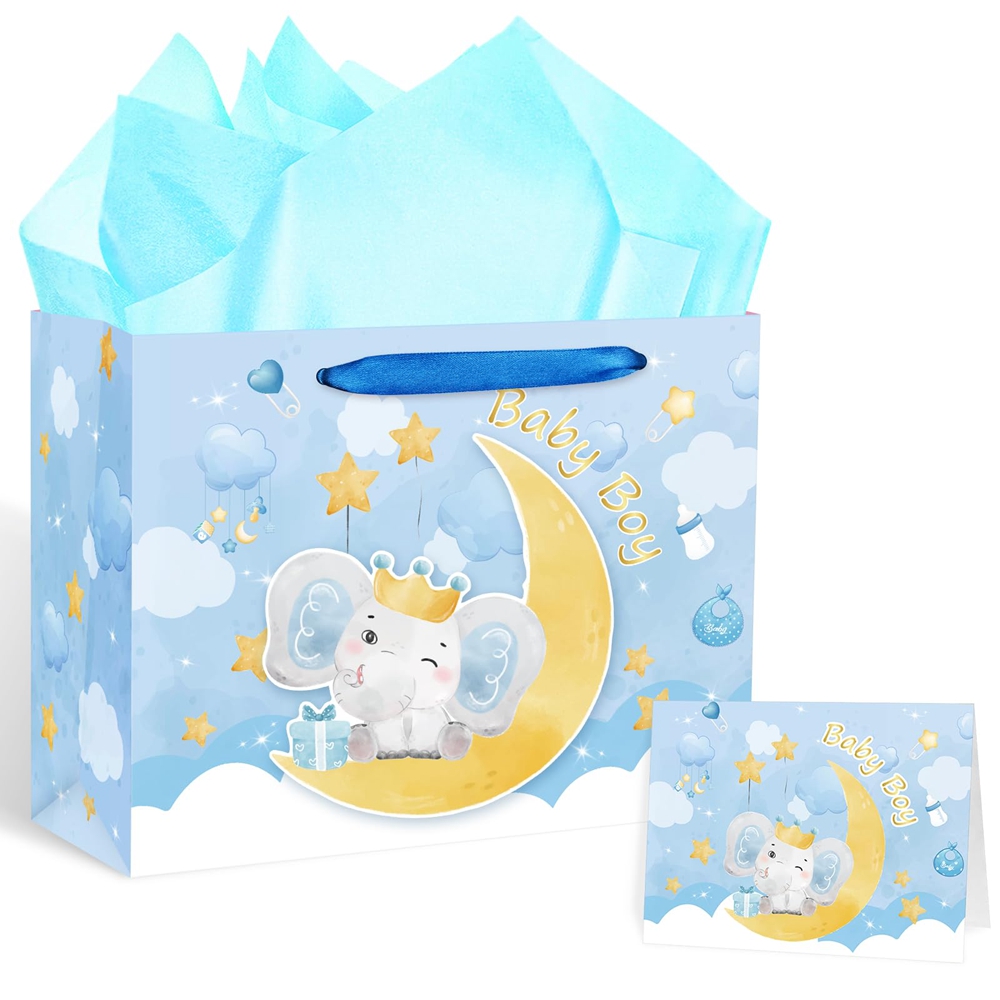 Custom Eco Friendly 250 Gsm Paper Shopping Bag With Ribbon Rope For Gift Packaging
