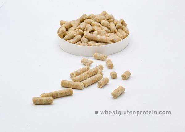 Vital Wheat Gluten Pellets For Marine Farm Fish Feedstuff Ingredient