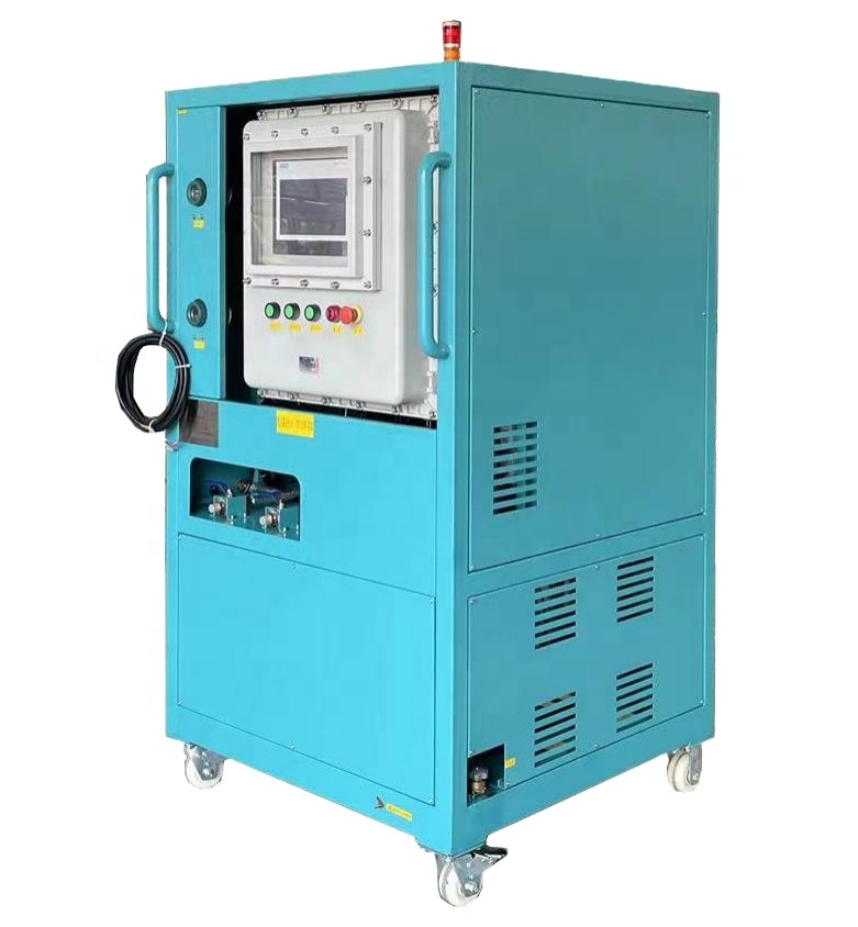 Air cooled R1233zd Automotive Ac Recovery Machine Ac Recovery Recycle Recharge Machine