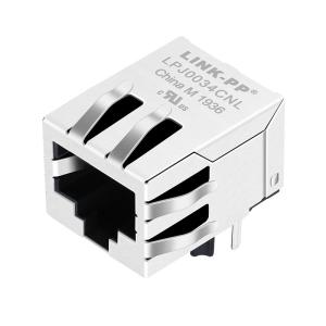 China LPJ0034CNL | RJSE1E08T089A 8 Position Magnetics RJ45 Modular Jack on sale