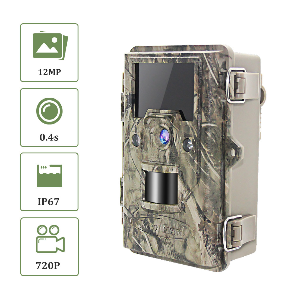 9 Languages HD Infrared Game Camera 940nm IR LED Night Vision Hunting Camera